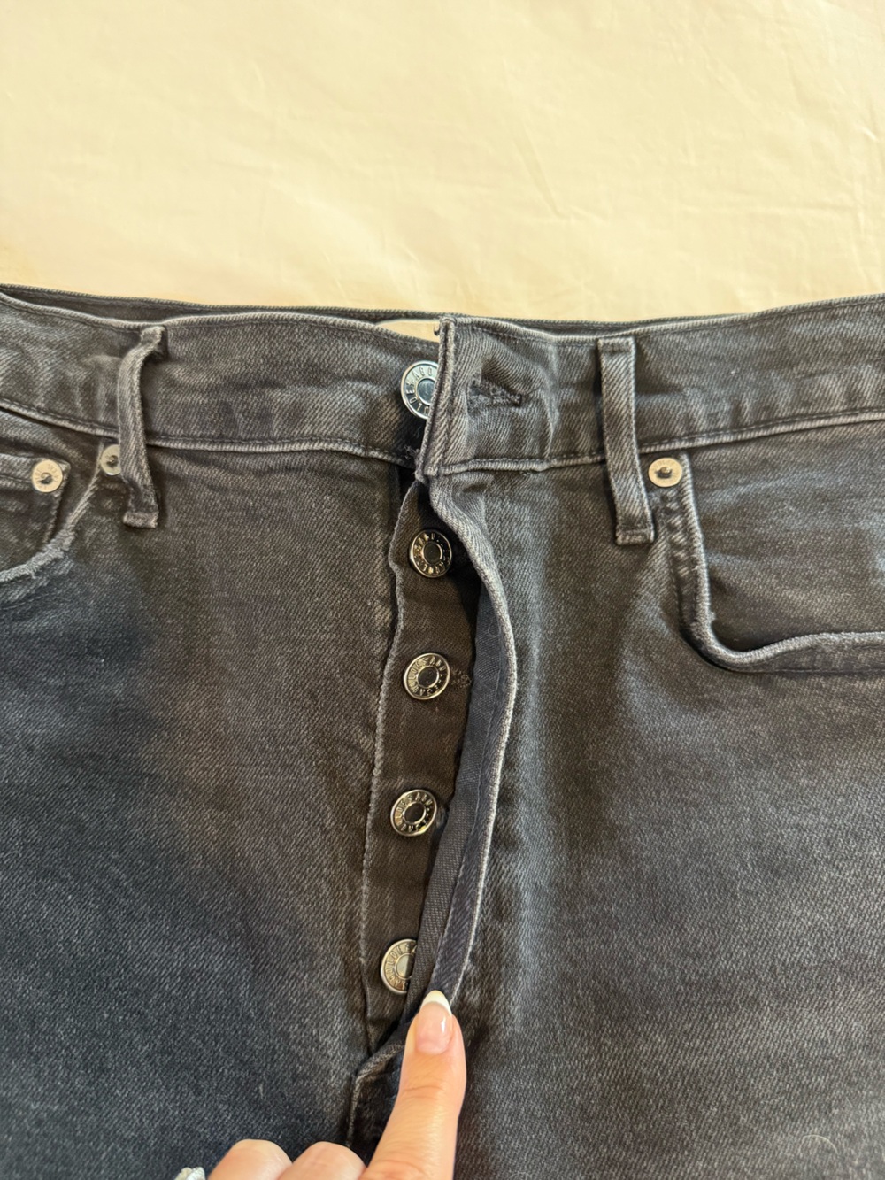 AGOLDE Riley High Rise Straight Crop Jeans 28 - Picture 7 of 13